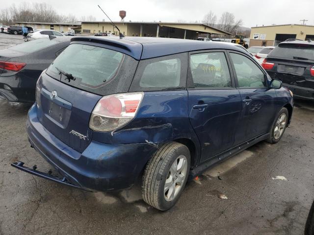 2T1KR32EX7C649460 - 2007 TOYOTA COROLLA MA XR BLUE photo 3