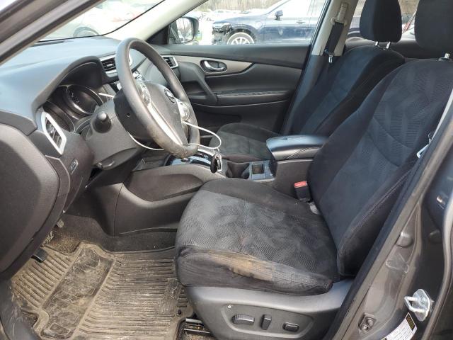 5N1AT2MV7FC855553 - 2015 NISSAN ROGUE S GRAY photo 7