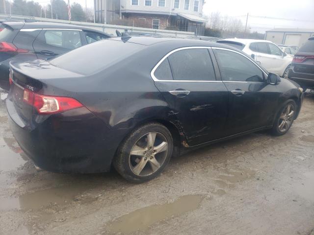 JH4CU2F62BC014281 - 2011 ACURA TSX BLACK photo 3