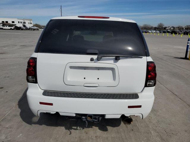 1GNES13H082203162 - 2008 CHEVROLET TRAILBLAZE SS WHITE photo 6