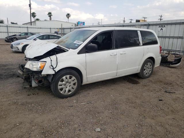 2C4RDGBG0JR184538 - 2018 DODGE GRAND CARA SE WHITE photo 1