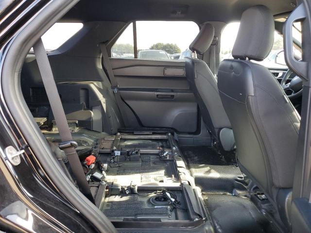 1FM5K8AW9MNA01153 - 2021 FORD EXPLORER POLICE INTERCEPTOR შავი ფოტო 11