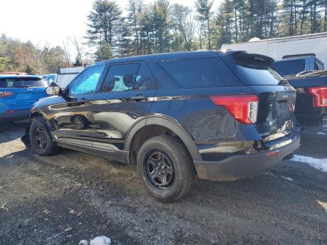 1FM5K8AW9MNA01153 - 2021 FORD EXPLORER POLICE INTERCEPTOR BLACK photo 2