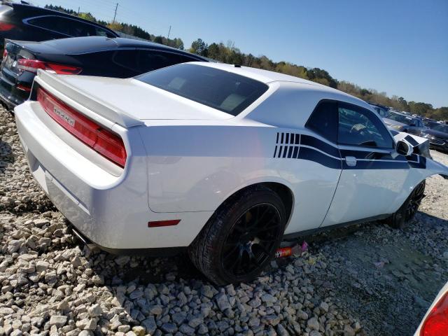 2C3CDYAG5DH562154 - 2013 DODGE CHALLENGER SXT WHITE photo 3