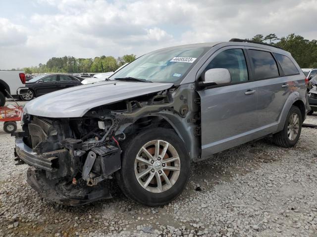 3C4PDCBGXFT727334 - 2015 DODGE JOURNEY SXT SILVER photo 1