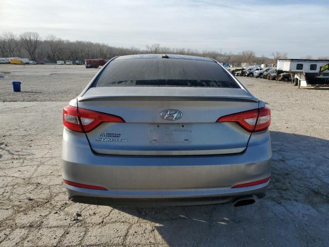 5NPE24AF2GH395077 - 2016 HYUNDAI SONATA SE GRAY photo 6