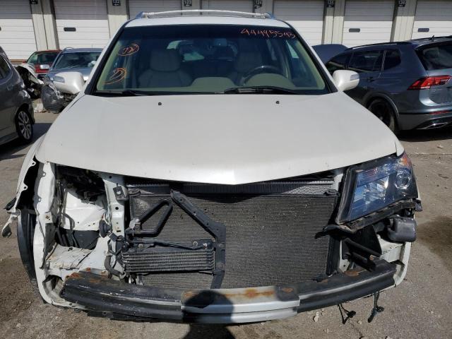 2HNYD2H45CH500921 - 2012 ACURA MDX TECHNOLOGY WHITE photo 5