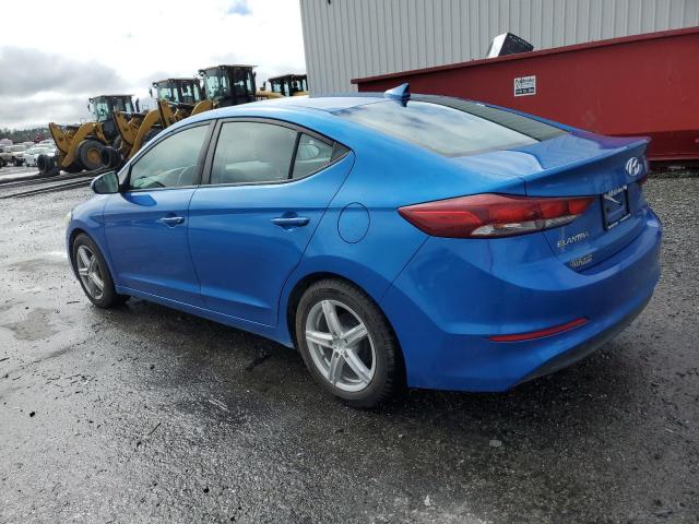 KMHD84LF4HU165390 - 2017 HYUNDAI ELANTRA SE BLUE photo 2