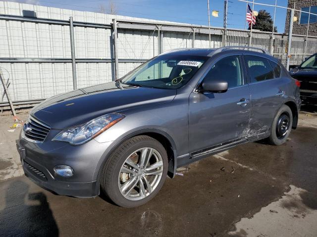 JN1BJ0HR3DM480397 - 2013 INFINITI EX37 BASE GRAY photo 1