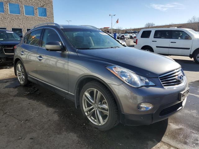 JN1BJ0HR3DM480397 - 2013 INFINITI EX37 BASE GRAY photo 4