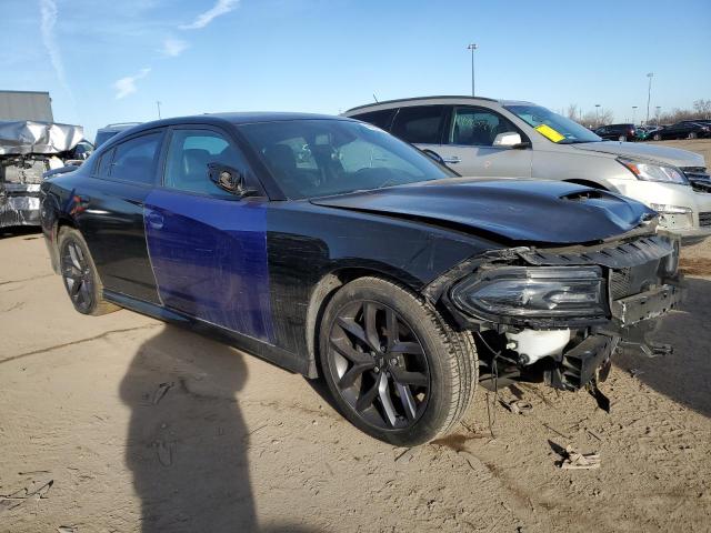 2C3CDXHG0KH653765 - 2019 DODGE CHARGER GT BLACK photo 4