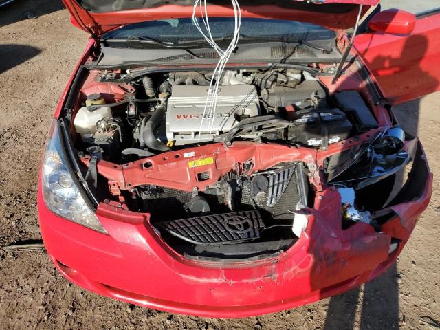 4T1FA38P76U107134 - 2006 TOYOTA CAMRY SOLA SE RED photo 11