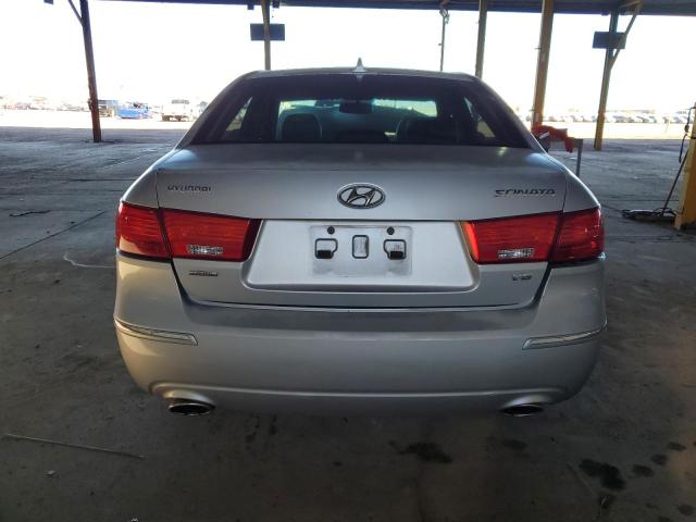 5NPEU46F99H405982 - 2009 HYUNDAI SONATA SE SILVER photo 6