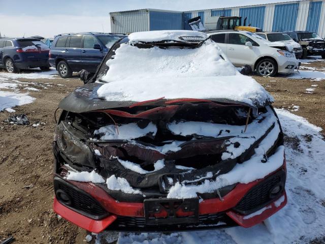 2HGFC1E57KH701582 - 2019 HONDA CIVIC SI RED photo 5