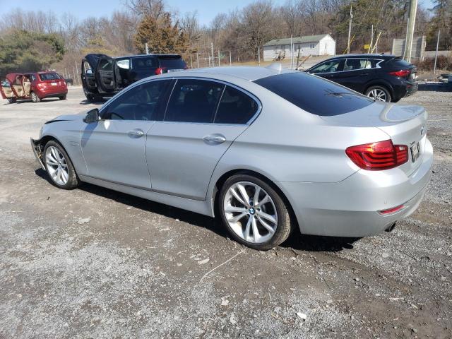 WBA5B3C58ED533722 - 2014 BMW 535 XI SILVER photo 2