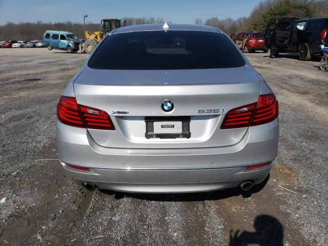 WBA5B3C58ED533722 - 2014 BMW 535 XI SILVER photo 6