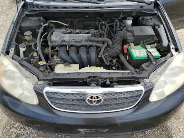 JTDBR32E670123983 - 2007 TOYOTA COROLLA CE BLACK photo 11