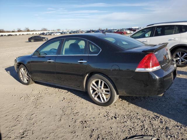 2G1WC5E32D1192588 - 2013 CHEVROLET IMPALA LTZ BLACK photo 2