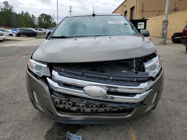 2FMDK3KCXDBC64461 - 2013 FORD EDGE LIMITED CREAM photo 5