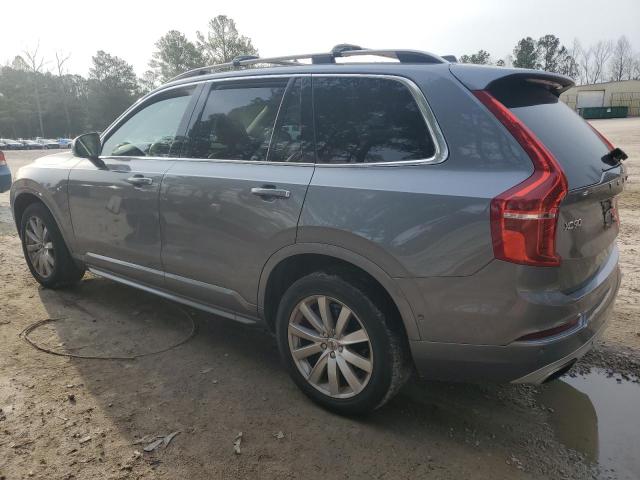 YV4A22PK8G1051491 - 2016 VOLVO XC90 T6 GRAY photo 2