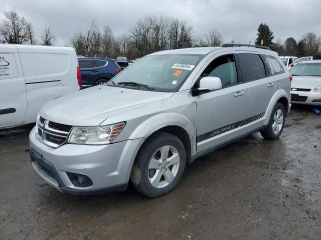 3C4PDCBG5CT387067 - 2012 DODGE JOURNEY SXT SILVER photo 1