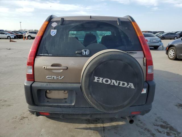 JHLRD78884C058170 - 2004 HONDA CR-V EX TAN photo 6