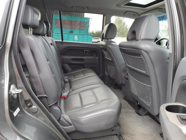 5FNYF18588B057406 - 2008 HONDA PILOT EXL GRAY photo 10