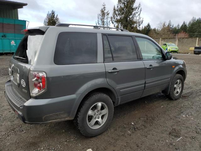 5FNYF18588B057406 - 2008 HONDA PILOT EXL GRAY photo 3