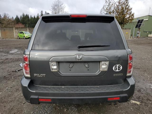 5FNYF18588B057406 - 2008 HONDA PILOT EXL GRAY photo 6