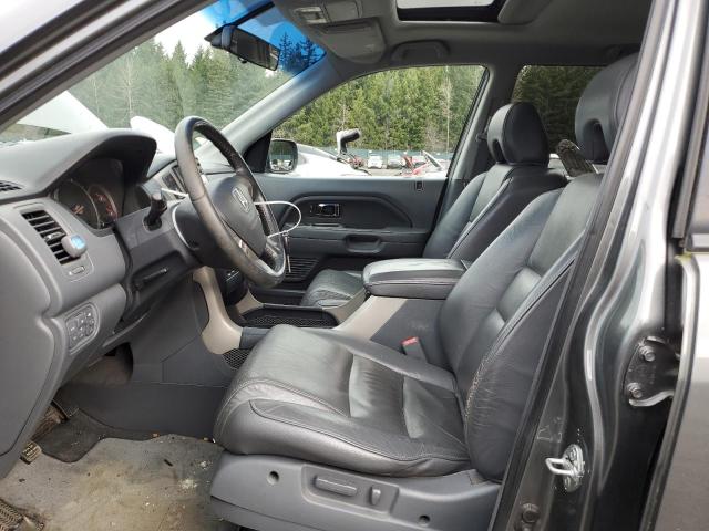 5FNYF18588B057406 - 2008 HONDA PILOT EXL GRAY photo 7