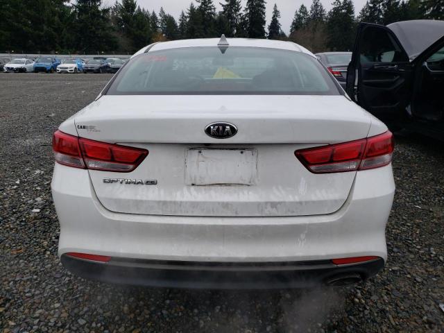 5XXGT4L33JG198608 - 2018 KIA OPTIMA LX WHITE photo 6