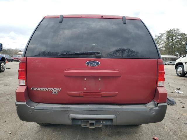 1FMPU15L94LA74920 - 2004 FORD EXPEDITION XLT RED photo 6