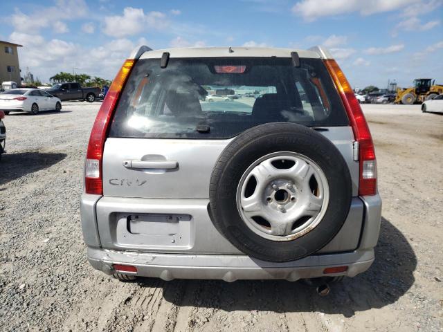 JHLRD68462C011143 - 2002 HONDA CR-V LX SILVER photo 6