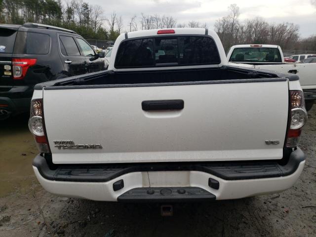 3TMMU4FN3DM058512 - 2013 TOYOTA TACOMA DOUBLE CAB LONG BED WHITE photo 6