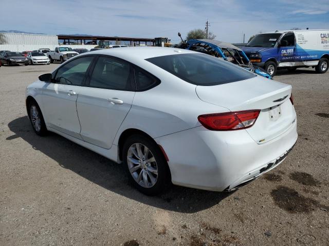 1C3CCCBBXGN142474 - 2016 CHRYSLER 200 S WHITE photo 2