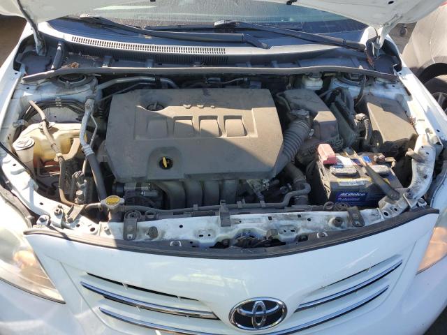 2T1BU4EE3DC936974 - 2013 TOYOTA COROLLA BASE WHITE photo 11