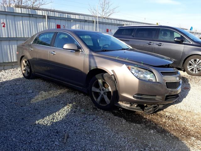 1G1ZC5E01CF290585 - 2012 CHEVROLET MALIBU 1LT GRAY photo 4