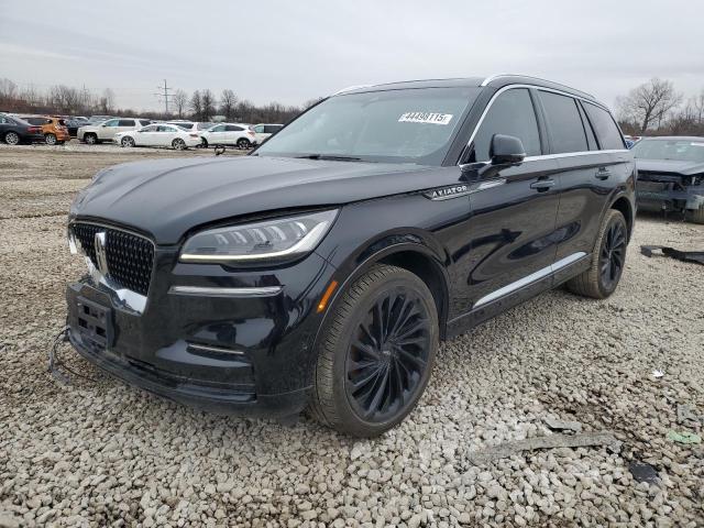 5LM5J7XC6NGL06025 - 2022 LINCOLN AVIATOR RESERVE Czarny zdjęcie 1