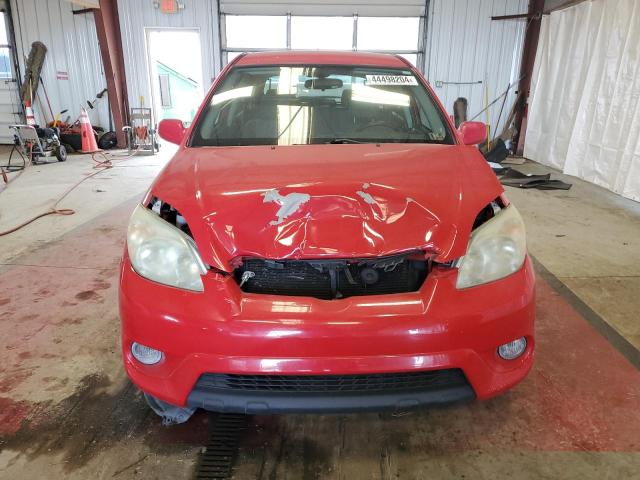 2T1KR32E46C565018 - 2006 TOYOTA COROLLA MA XR RED photo 5