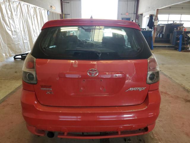 2T1KR32E46C565018 - 2006 TOYOTA COROLLA MA XR RED photo 6