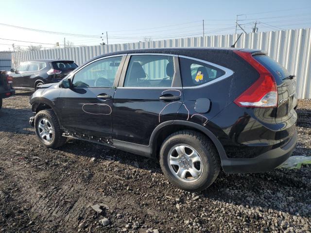 2HKRM4H32EH600563 - 2014 HONDA CR-V LX BLACK photo 2