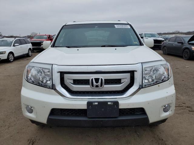 5FNYF4H93BB106913 - 2011 HONDA PILOT TOURING WHITE photo 5