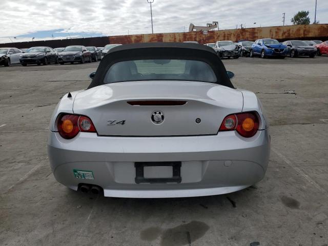 4USBT33524LS51870 - 2004 BMW Z4 2.5 SILVER photo 6