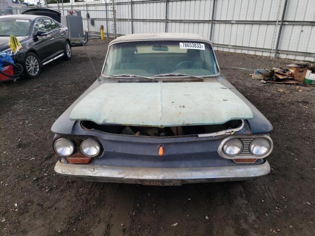 30967W279367 - 1963 CHEVROLET CORVAIR BLUE photo 5