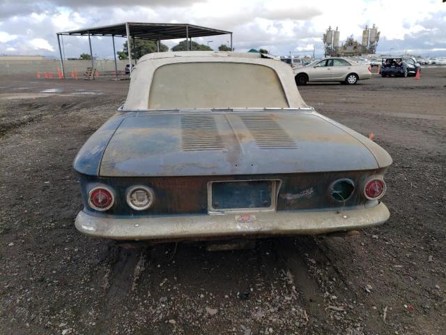 30967W279367 - 1963 CHEVROLET CORVAIR BLUE photo 6