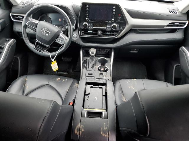 5TDGZRBHXLS034847 - 2020 TOYOTA HIGHLANDER XLE WHITE photo 8