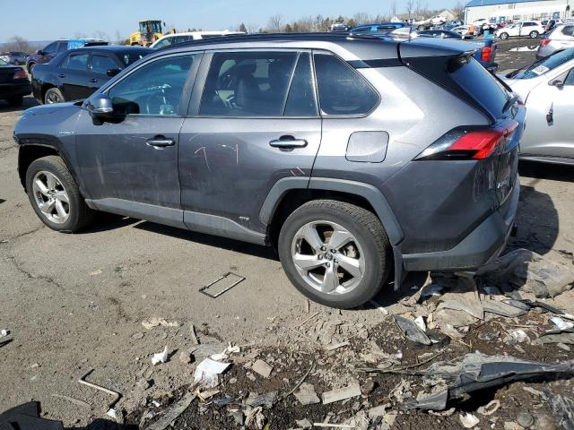 2T3DWRFV1KW013779 - 2019 TOYOTA RAV4 LIMITED GRAY photo 2