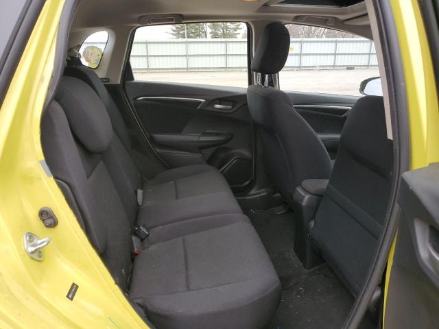 JHMGK5H73GX037261 - 2016 HONDA FIT EX YELLOW photo 11