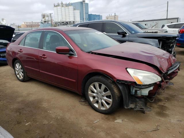 1HGCM66596A037429 - 2006 HONDA ACCORD EX BURGUNDY photo 4