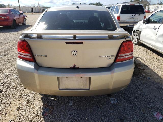 1B3LC56B09N520310 - 2009 DODGE AVENGER SXT GOLD photo 6